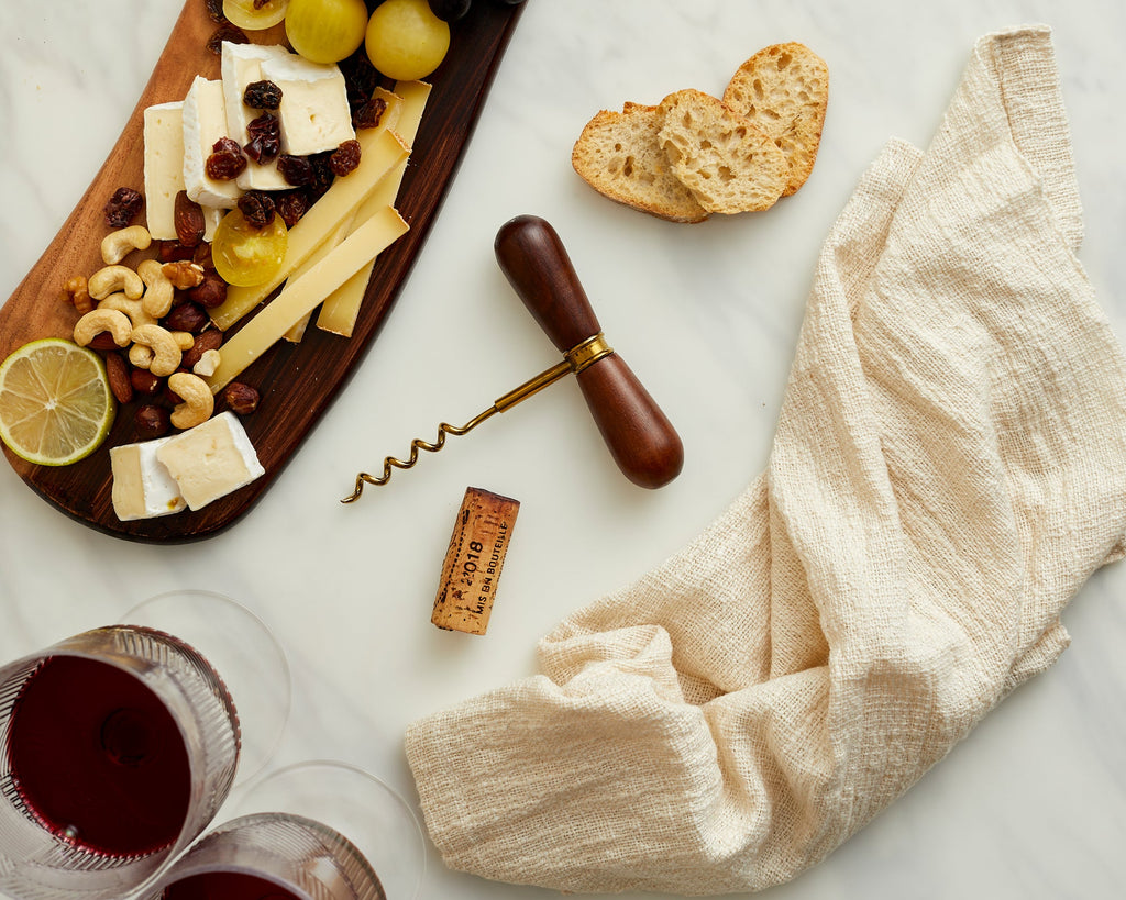 Nea Wood Serving Board with Handle-3