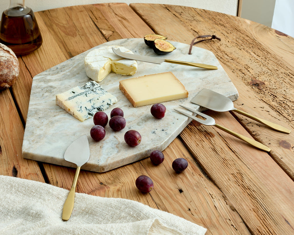 Yara Torrent Marble Serving and Charcuterie Board-4